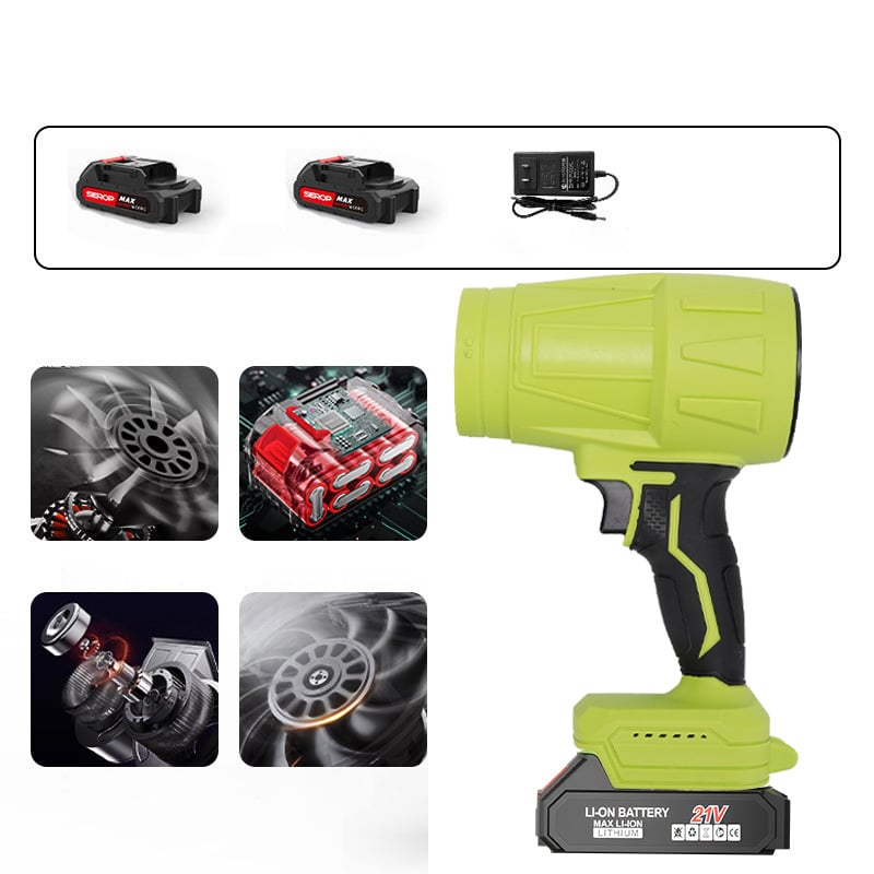 Cordless Turbo Jet Air Duster with Rechargeable Battery