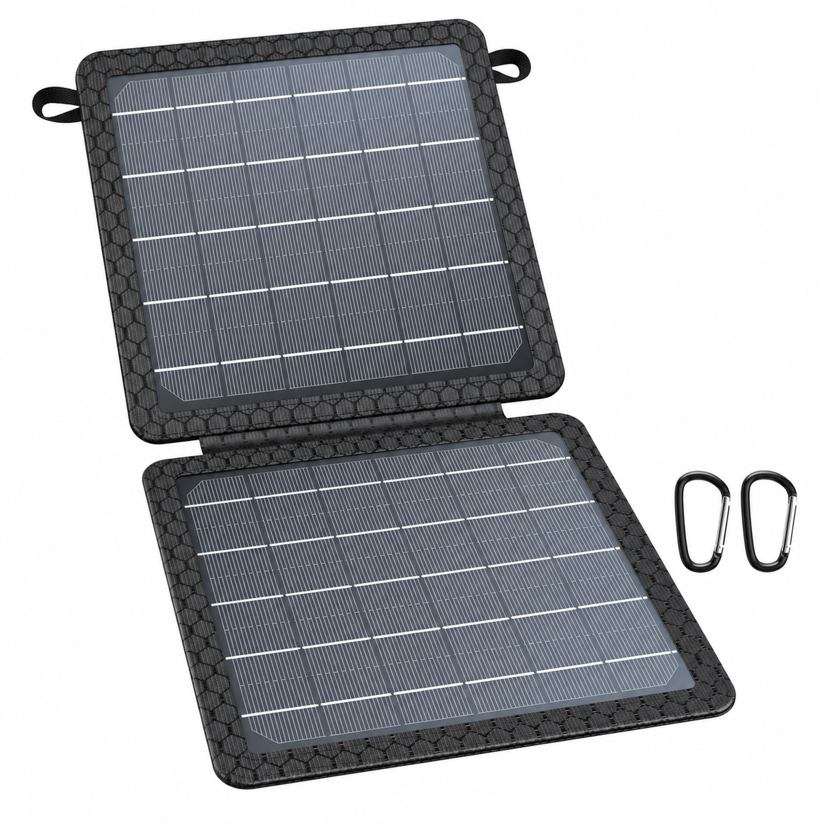 10W Foldable Solar Panel — Portable USB-A & USB-C Charger for Camping